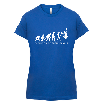 Evolution Of Woman Cheerleading T Shirt