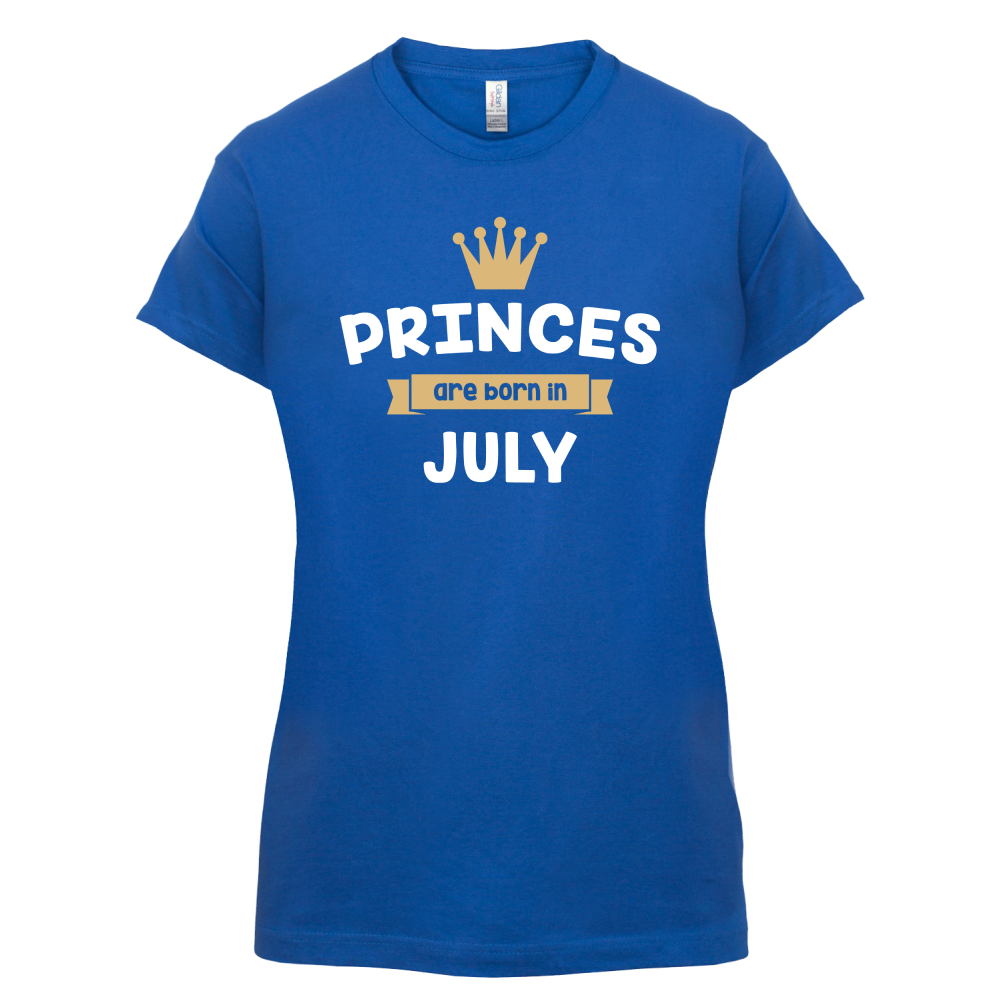 Princes Are Born In July T Shirt