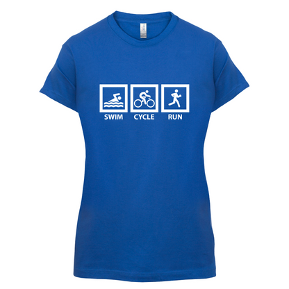Swim Cycle Run T Shirt