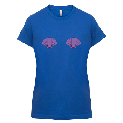 Mermaid Shell Boobs T Shirt