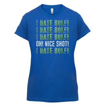 I Hate Golf T Shirt