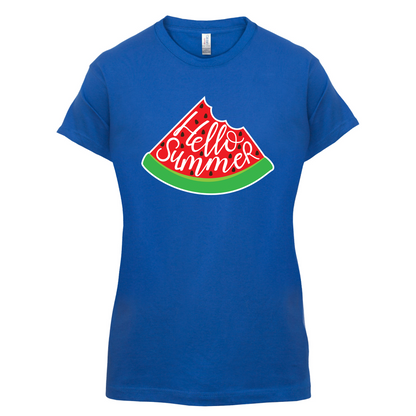 Hello Summer Watermelon T Shirt