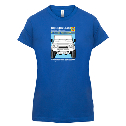 Car Owners Manual Land Rover T Shirt