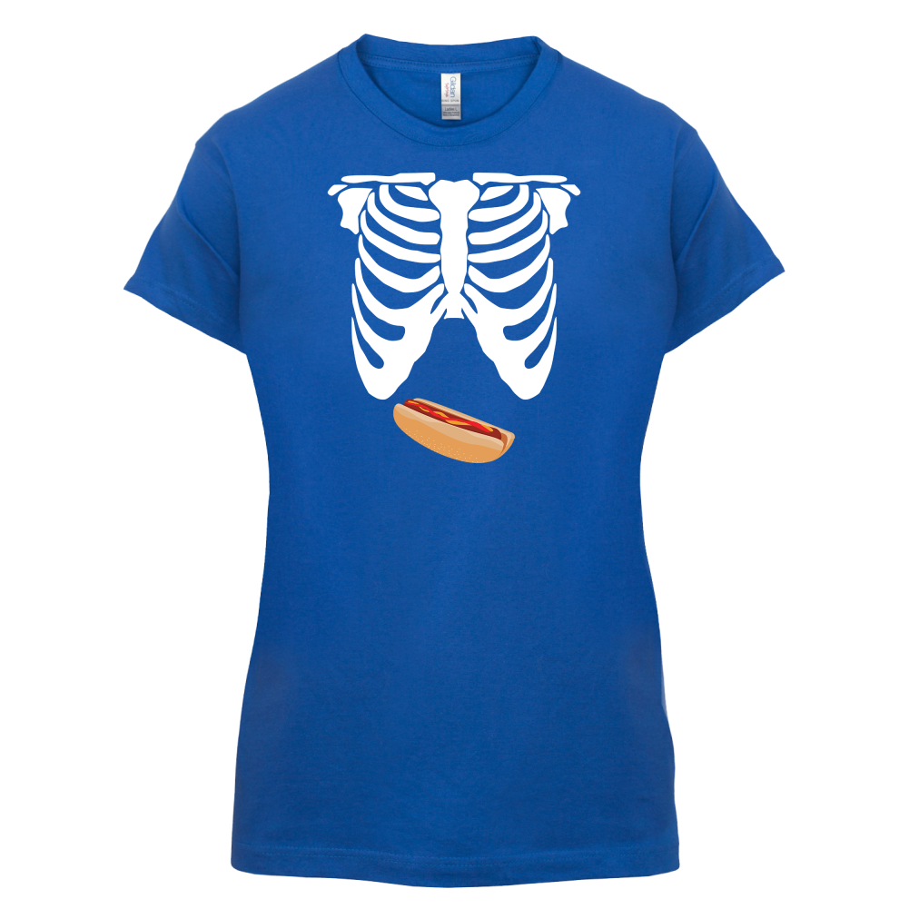 Hotdog Tummy T Shirt