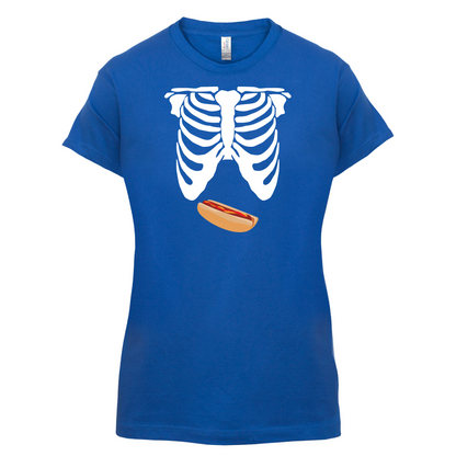 Hotdog Tummy T Shirt