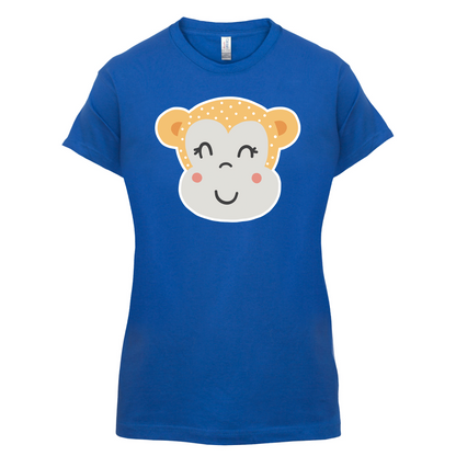 Smiley Face Monkey  T Shirt
