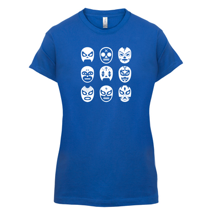 Lucha Masks  T Shirt