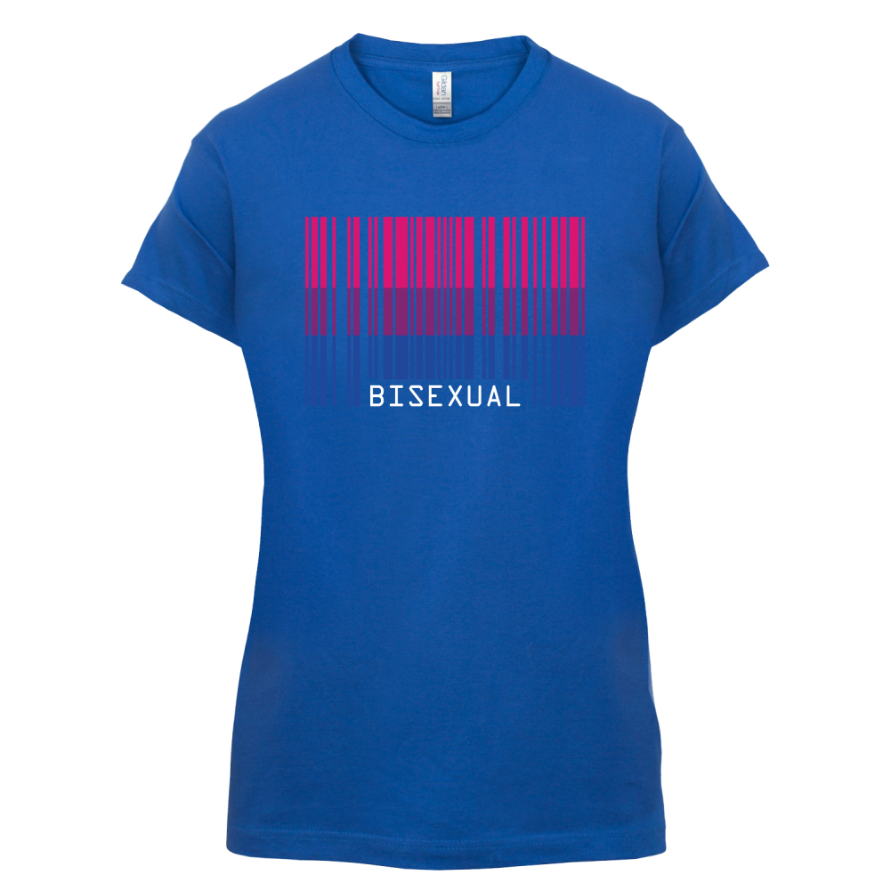 LGBT Barcode Flags - Bisexual T Shirt