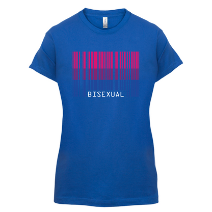LGBT Barcode Flags - Bisexual T Shirt
