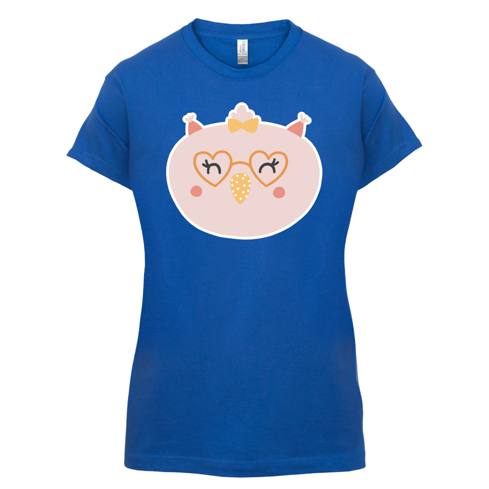 Smiley Face Chick T Shirt