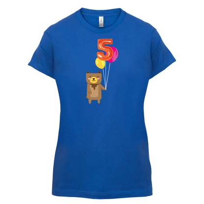 5th Birthday Bear T Shirt