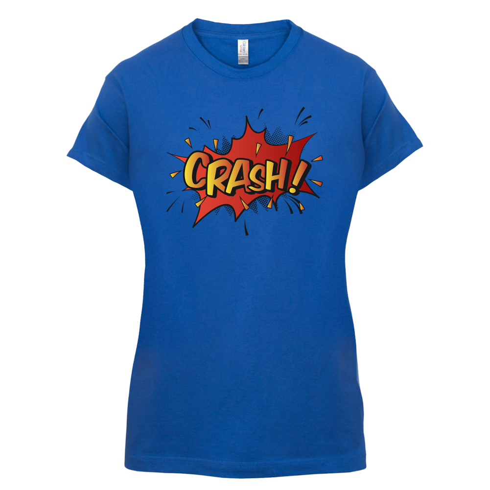 CRASH! Word Art T Shirt