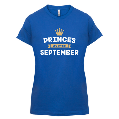 Princes Are Born In September T Shirt