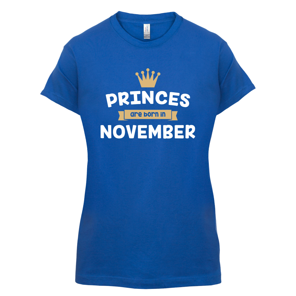 Princes Are Born In November T Shirt