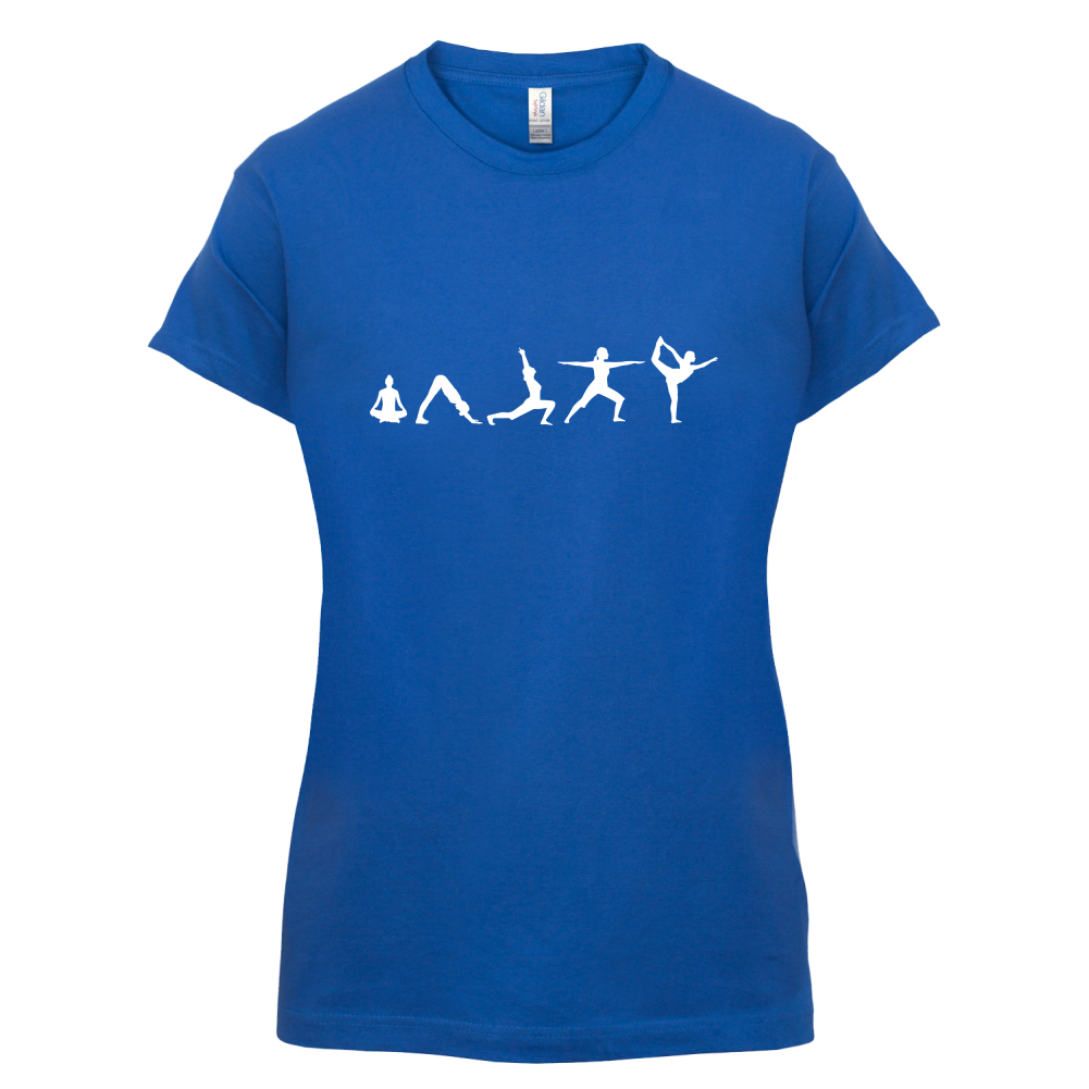 Evolution Of Yoga T Shirt