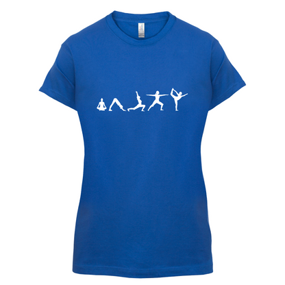 Evolution Of Yoga T Shirt