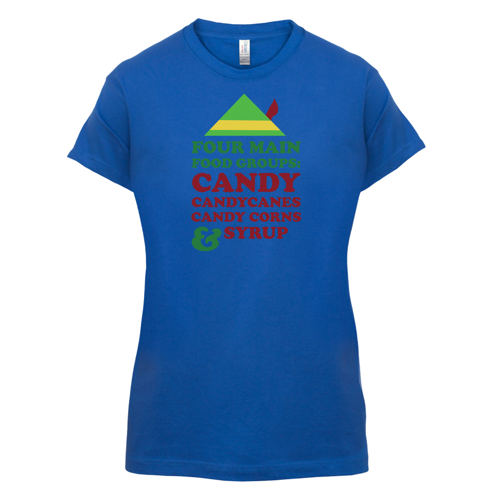 Christmas Food Groups T Shirt