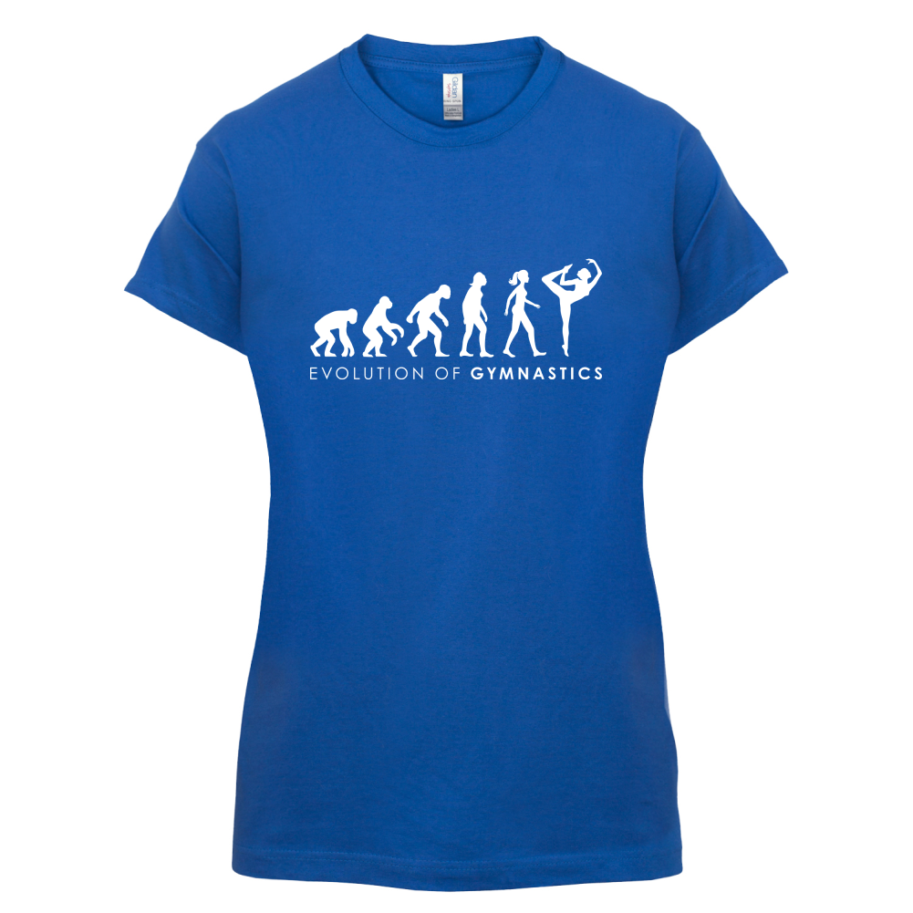 Evolution Of Woman Gymnastics T Shirt