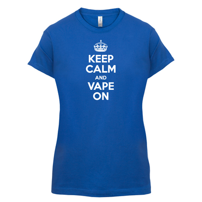 Keep Calm And Vape On T Shirt