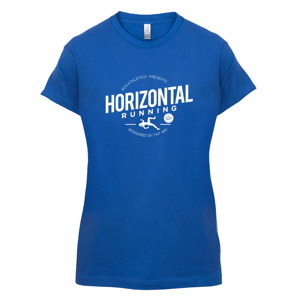 Horizontal Running - Fat Amy T Shirt