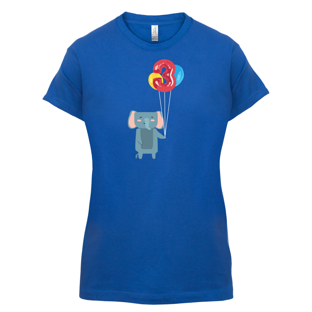 3rd Birthday Elephant T Shirt