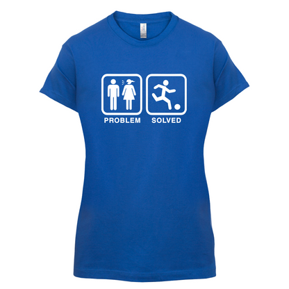 Problem Solved Football  T Shirt