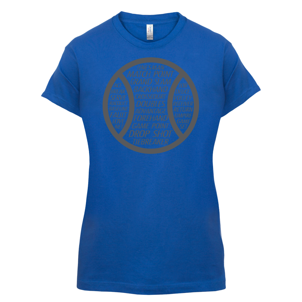 Tennis Word Ball T Shirt