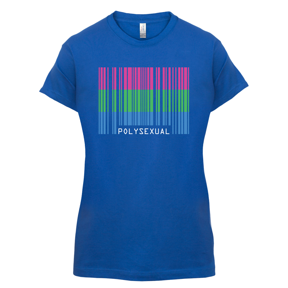 LGBT Barcode Flags - PolySexual T Shirt