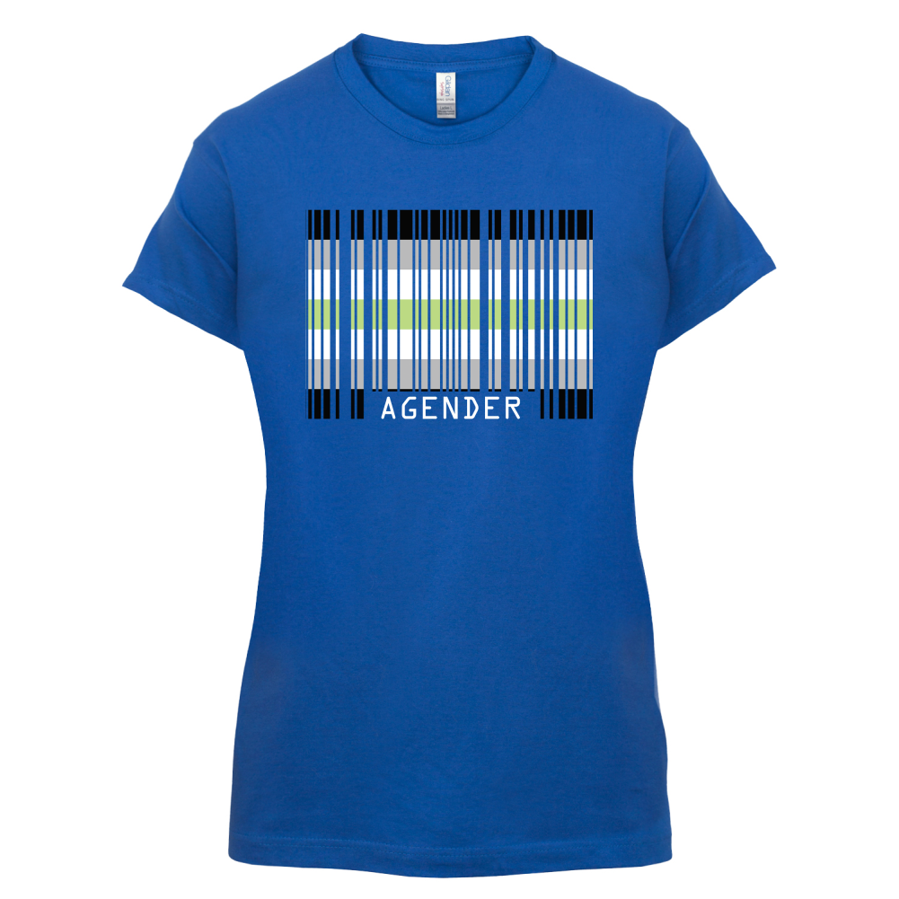 LGBT Barcode Flags - Agender T Shirt