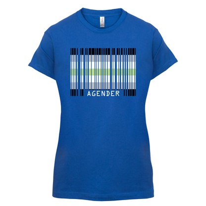 LGBT Barcode Flags - Agender T Shirt