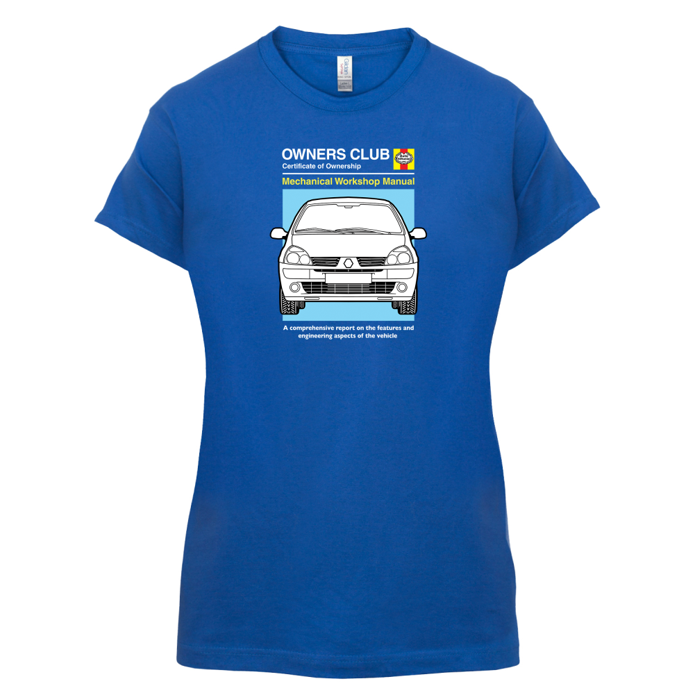 Car Owners Manual Clio T Shirt