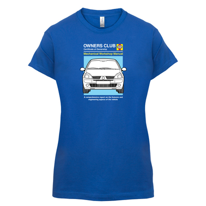 Car Owners Manual Clio T Shirt