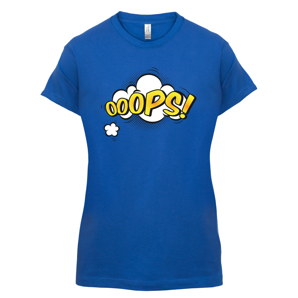 Oops! Word Art T Shirt