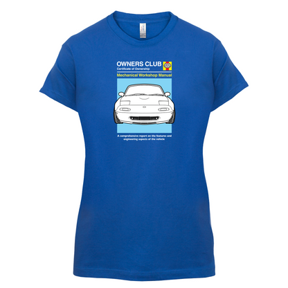 Car Owners Manual MX-5 T Shirt