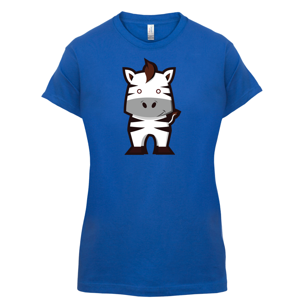 Cute Zebra Kids T Shirt