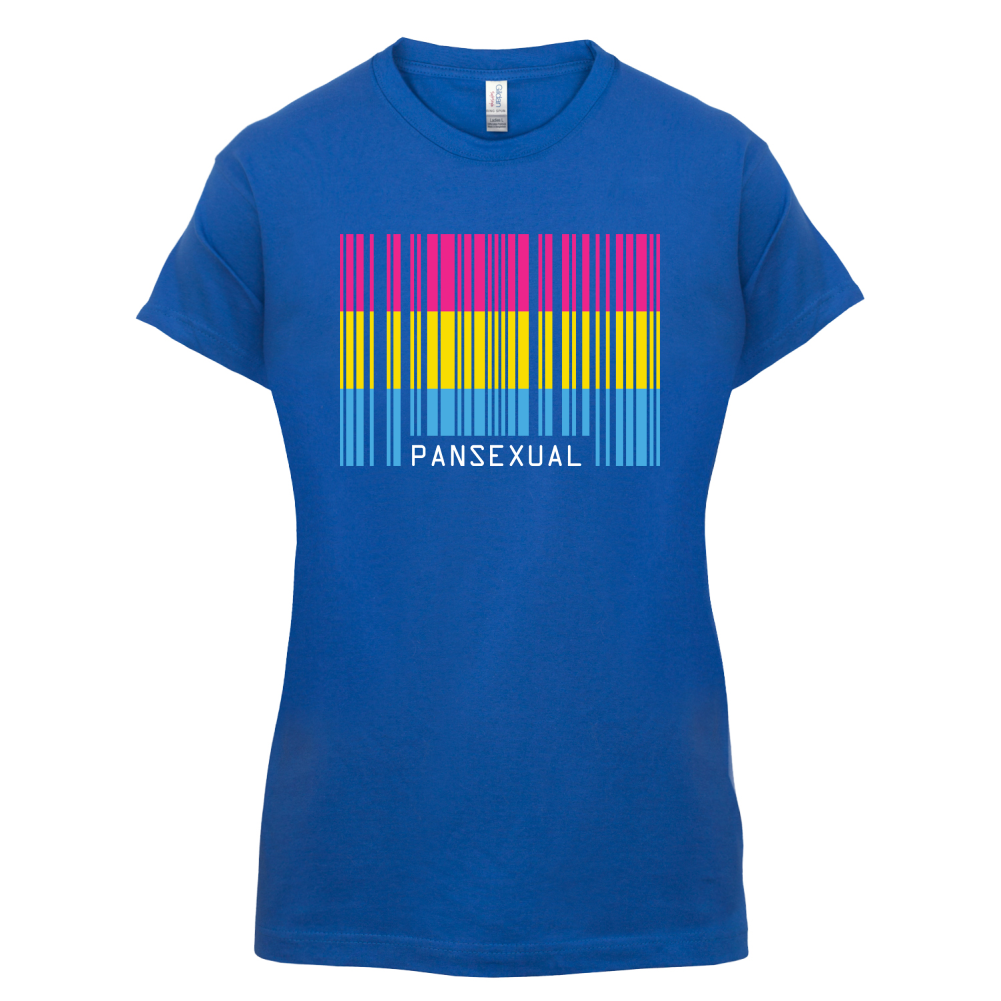 LGBT Barcode Flags - Pan Sexual T Shirt