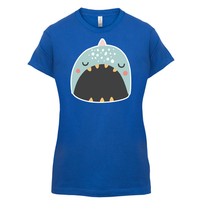 Smiley Face Narwhal T Shirt
