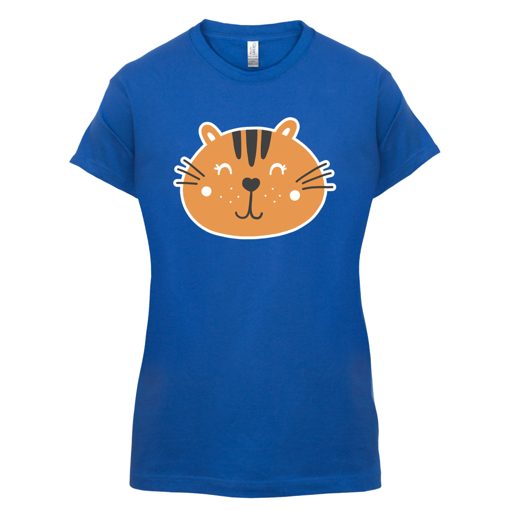 Smiley Face Tiger T Shirt