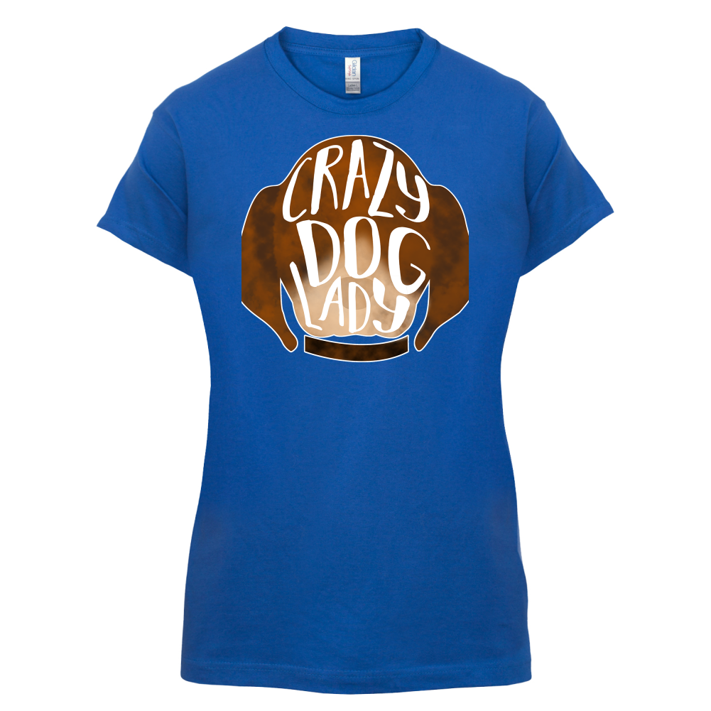 Crazy Dog Lady T Shirt