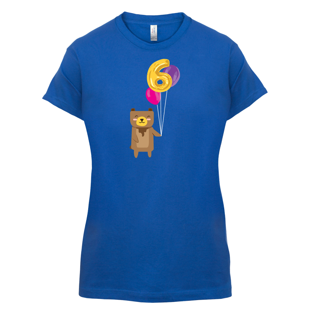 6th Birthday Bear T Shirt