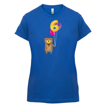 6th Birthday Bear T Shirt