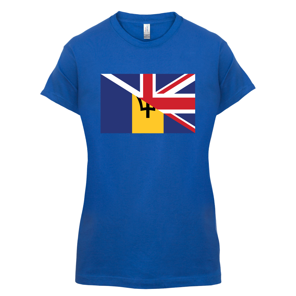 Half Barbados Half UK T Shirt