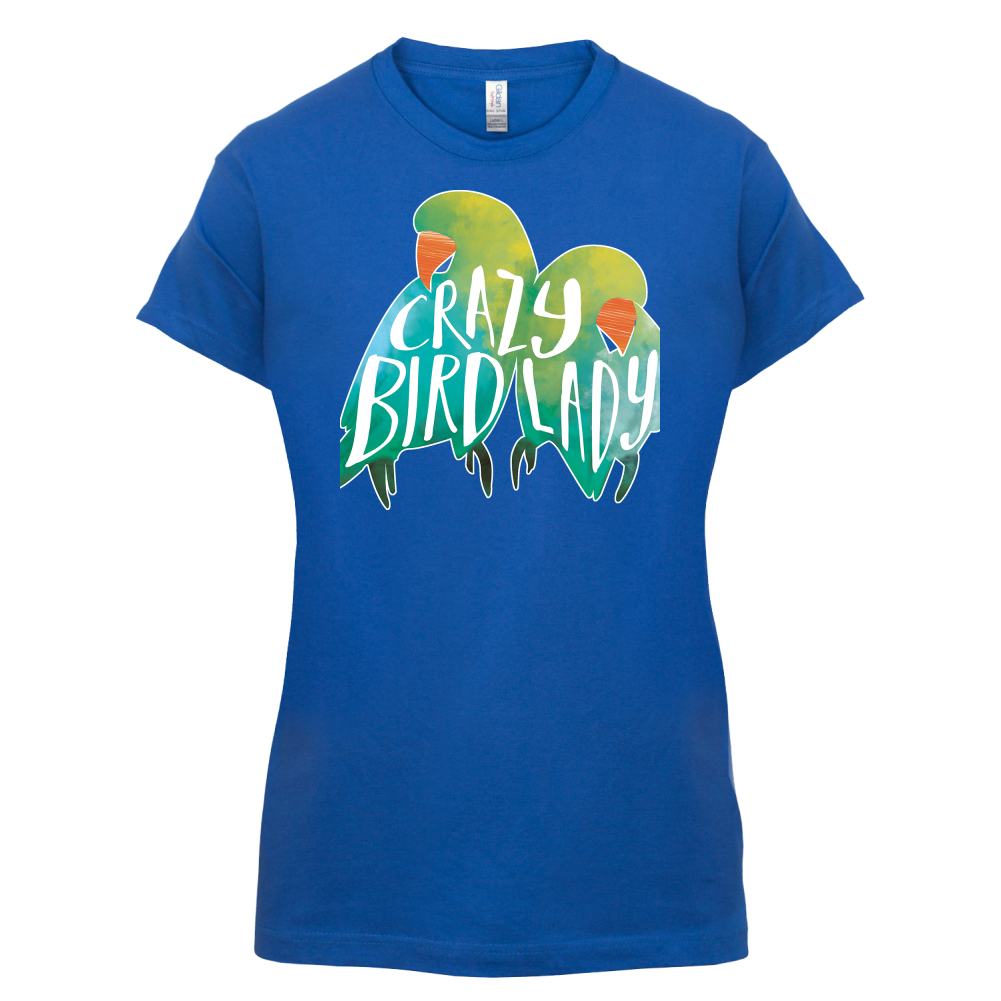 Crazy Bird Lady T Shirt