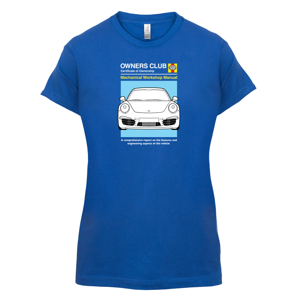 Car Owners Manual 911 T Shirt