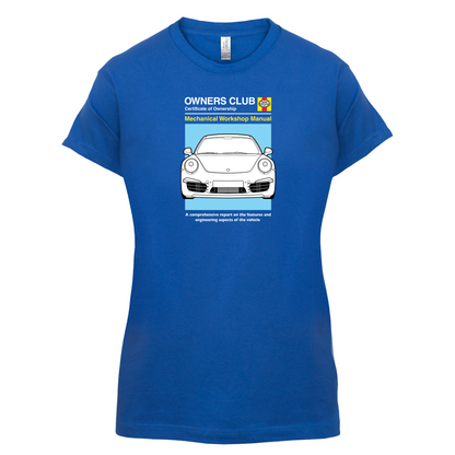 Car Owners Manual 911 T Shirt