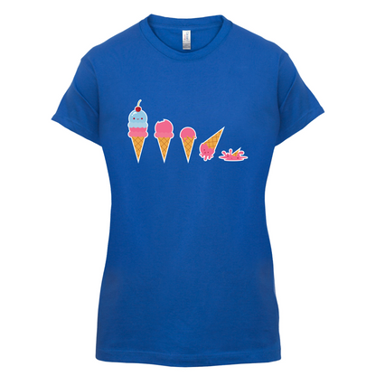 Evolution Of Ice Cream T Shirt