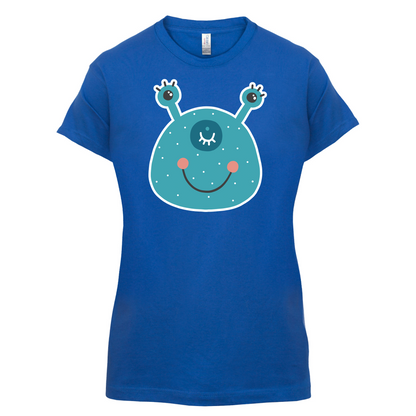 Smiley Face Alien T Shirt