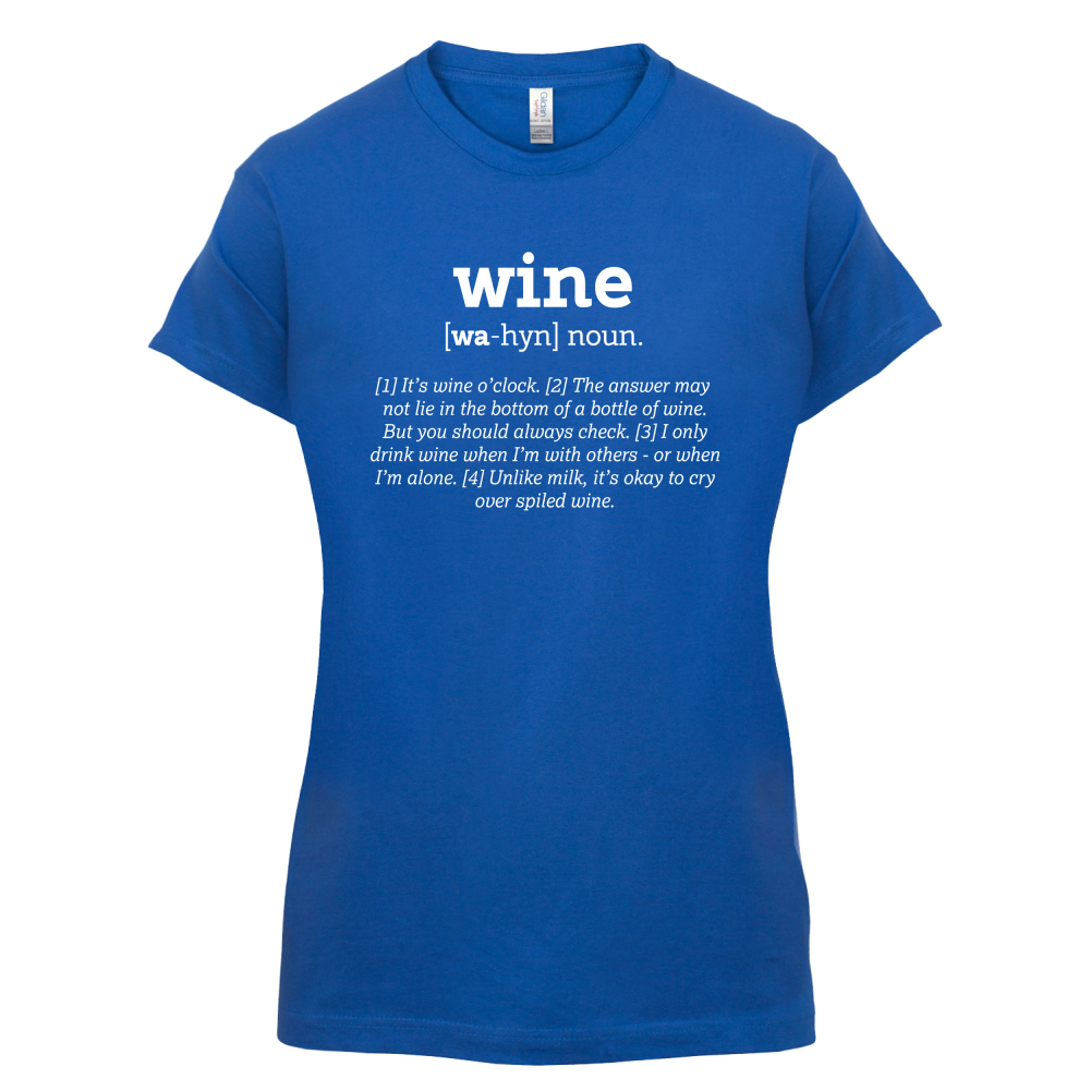 Definition Wine T Shirt