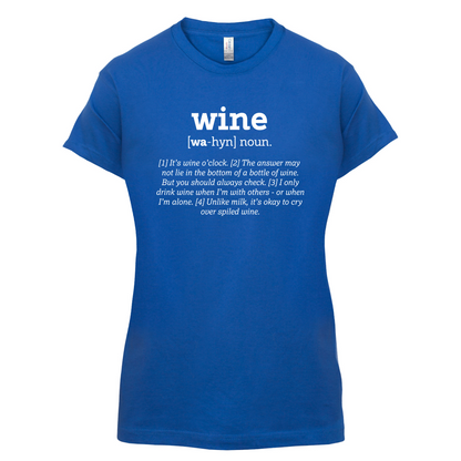 Definition Wine T Shirt