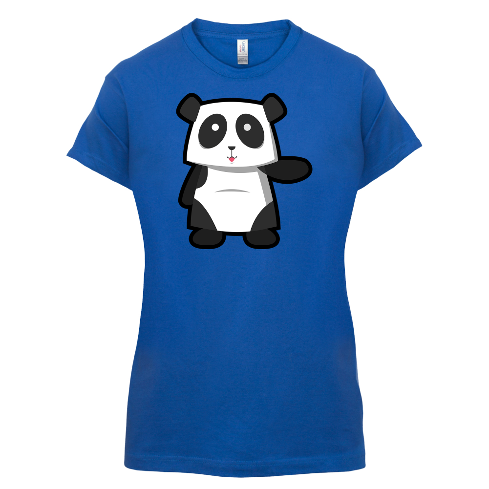 Cute Panda Kids T Shirt